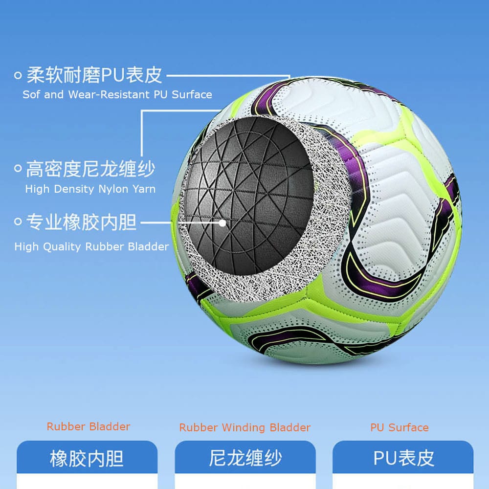 PU Machine Stitched Foot Ball